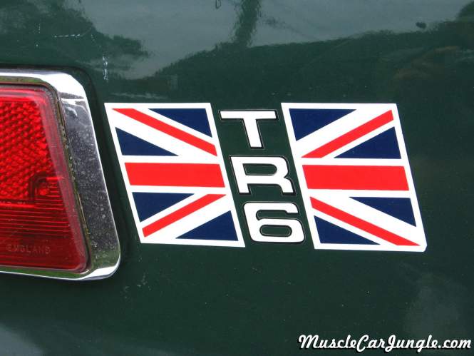 Triumph TR6 Custom Emblem