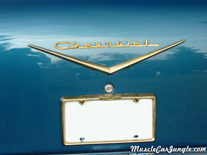 1957 Bel Air Rear Crest
