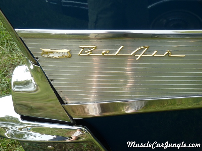 1957 Bel Air Rear Name Plate