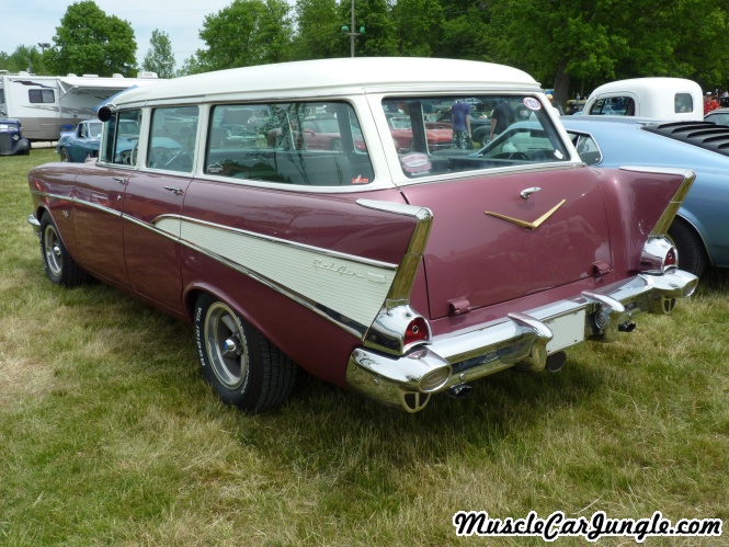 1957 Bel Air Station Wagon Rear Left