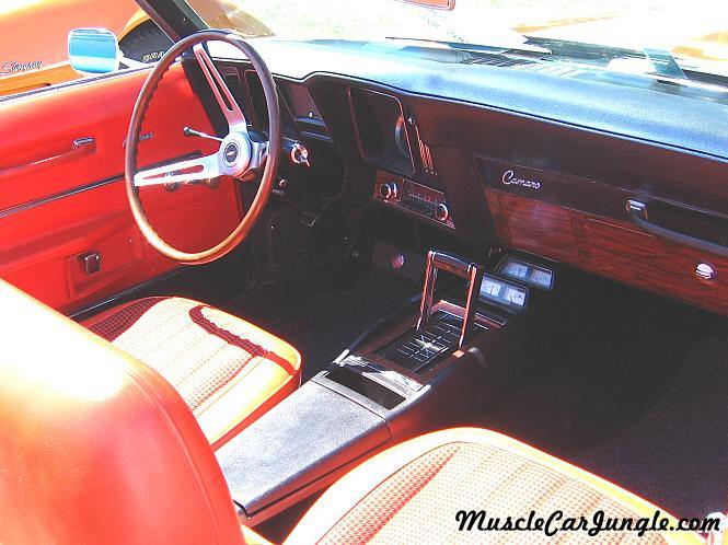 1969 Pace Car Camaro Convertible Interior
