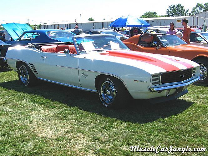 1969 Pace Car Camaro Convertible Right Side