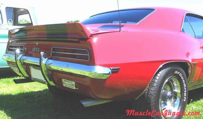 1969 RS 350 Camaro Rear