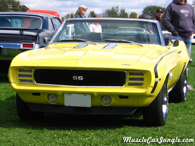 1969 SS 350 Camaro Front Angle