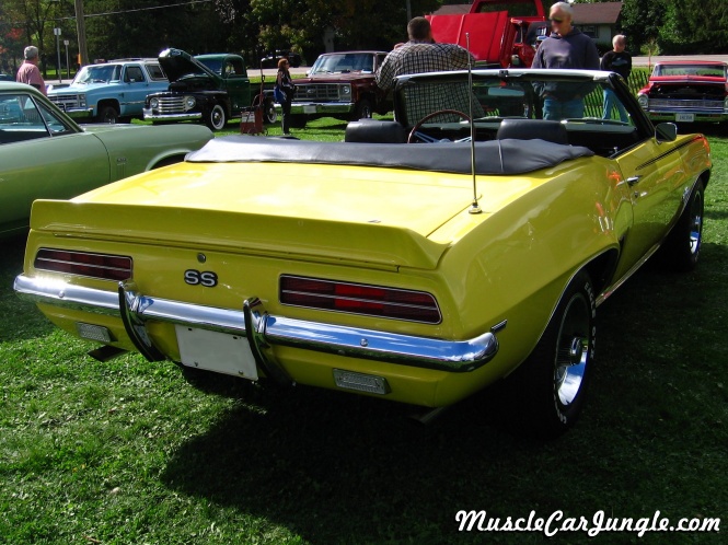1969 SS 350 Camaro Rear