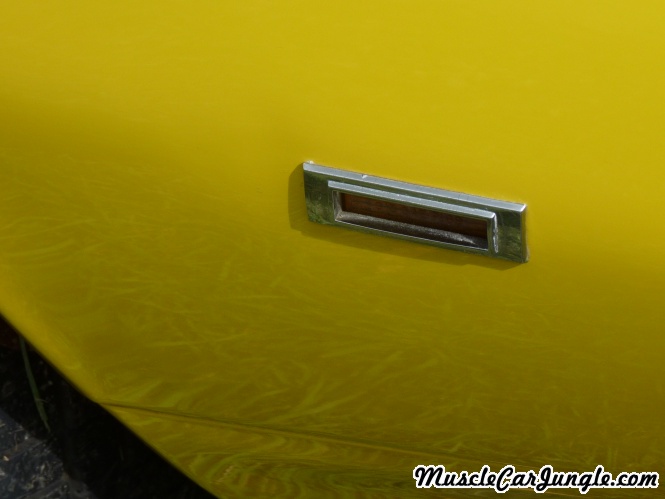 1969 Yellow Camaro Front Side Marker Light