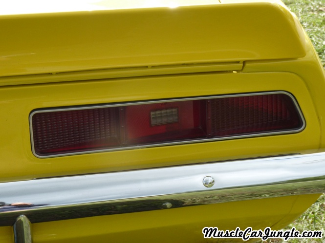 1969 Yellow Camaro Tail Light