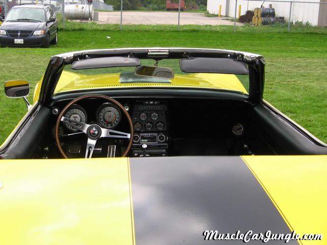 1968 Vette Convertible Interior