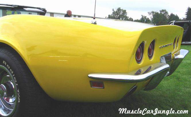 1968 Vette Convertible Rear