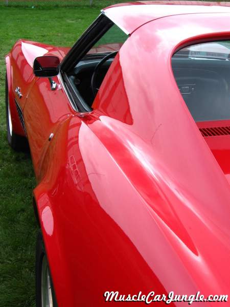 1970 Red Corvette Left Side