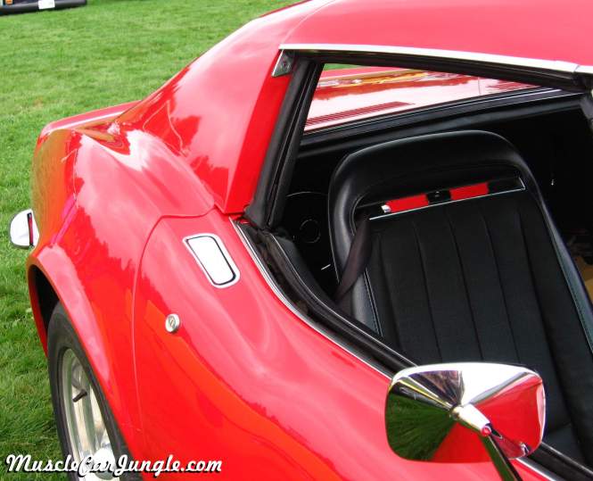 1970 Red Corvette Rear Fender