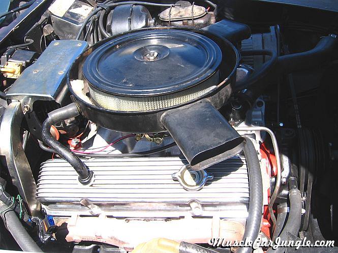 1974 Corvette Convertible Engine
