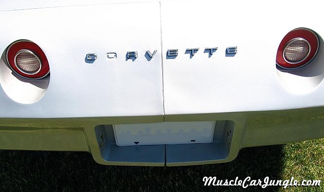 1974 Corvette Convertible Rear
