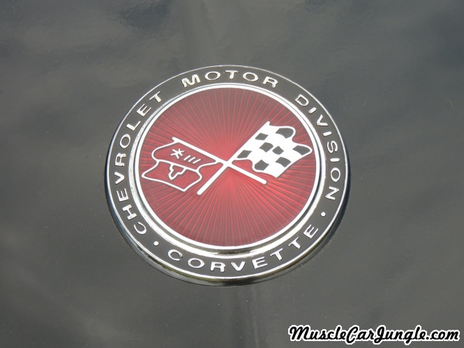 1974 L48 Corvette Convertible Front Crest