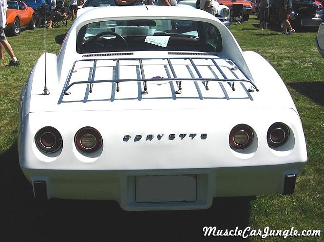 1975 Corvette Rear