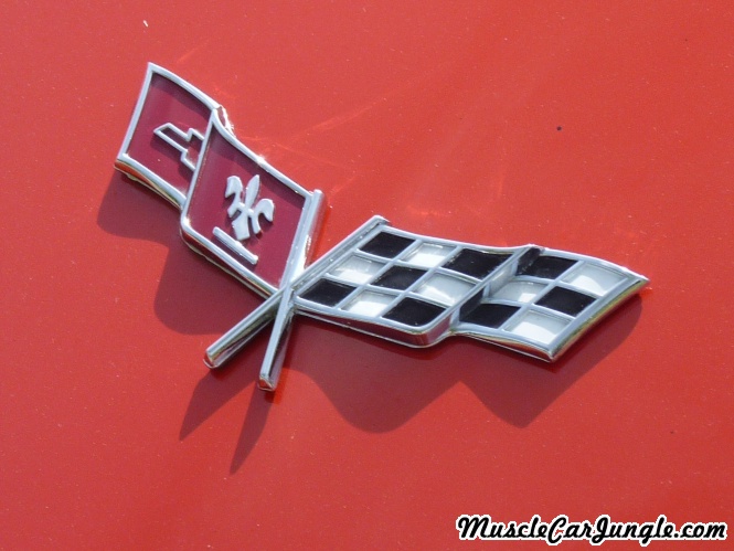 1977 Corvette Front Emblem