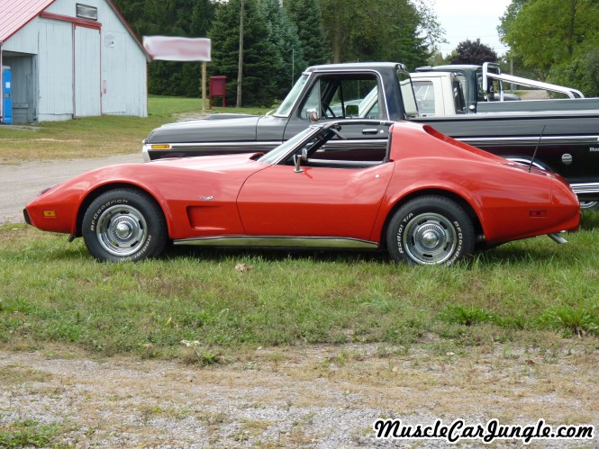 1977 Corvette Left Profile