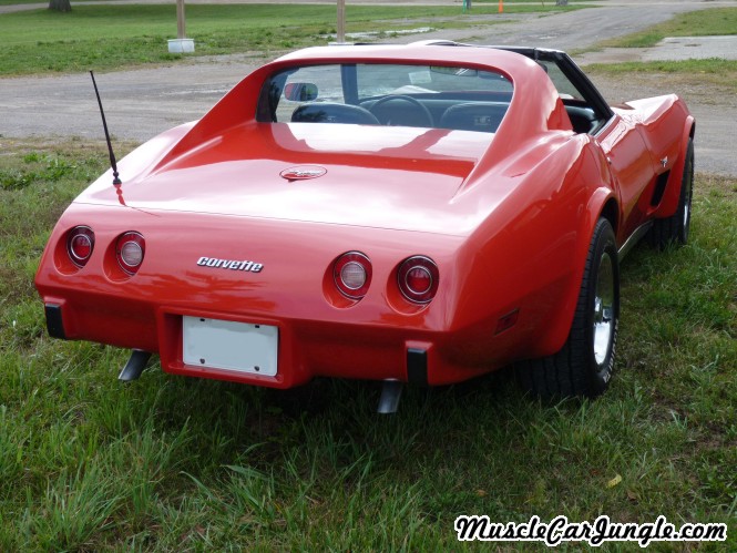 1977 Corvette Rear