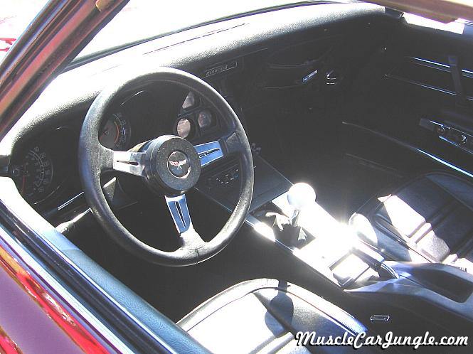 1977 Custom Corvette Interior