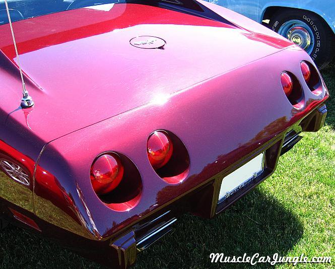 1977 Custom Corvette Rear