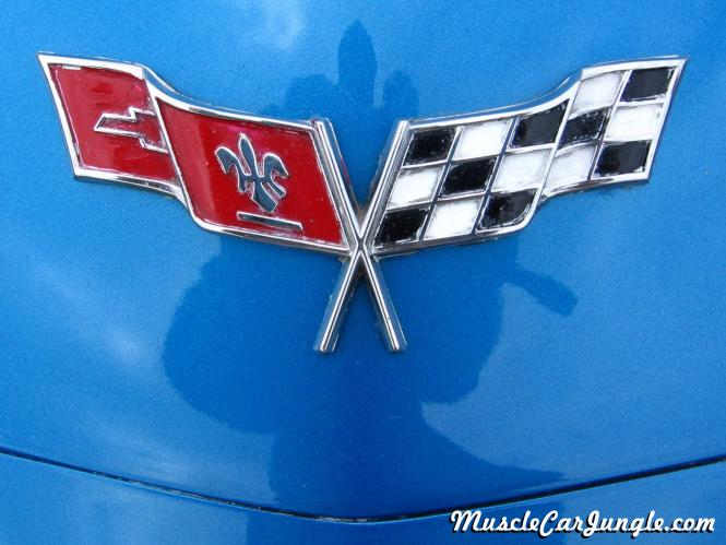 1977 L48 Corvette Front Emblem