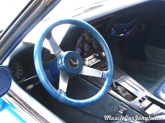 1977 L48 Corvette Interior