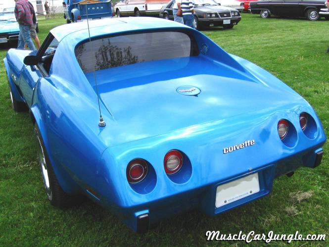 1977 L48 Corvette Rear