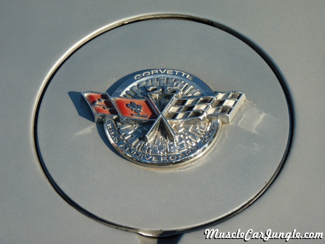 1978 Silver Anniversary Corvette Badge