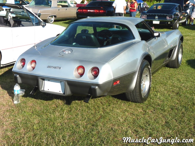 1978 Silver Anniversary Corvette Rear