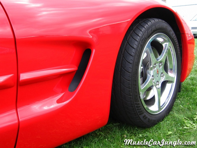 2003 Corvette Convertible Fender Vent
