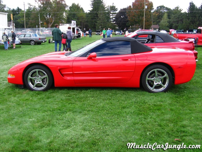 2003 Corvette Convertible Left Profile