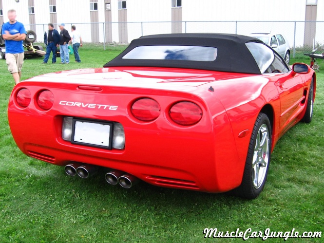 2003 Corvette Convertible Rear Right