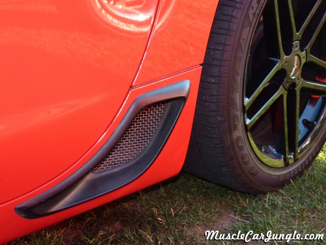 C5 Z06 Corvette Rear Brake Cooling Vent
