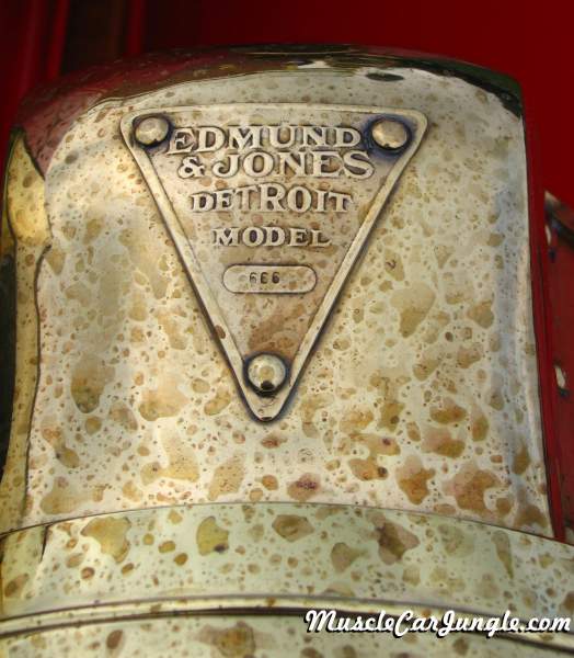 1911 Model T Ford Headlight Detail