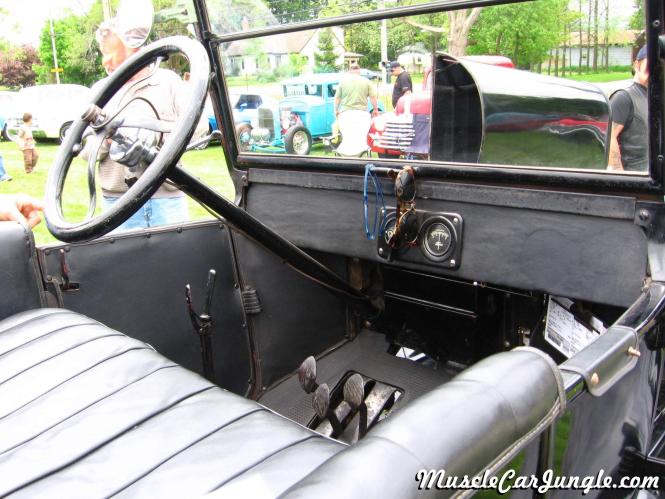 1920 Model T Interior