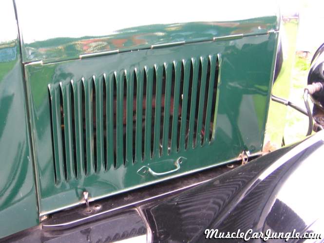 Model A Ford Louvered Hood