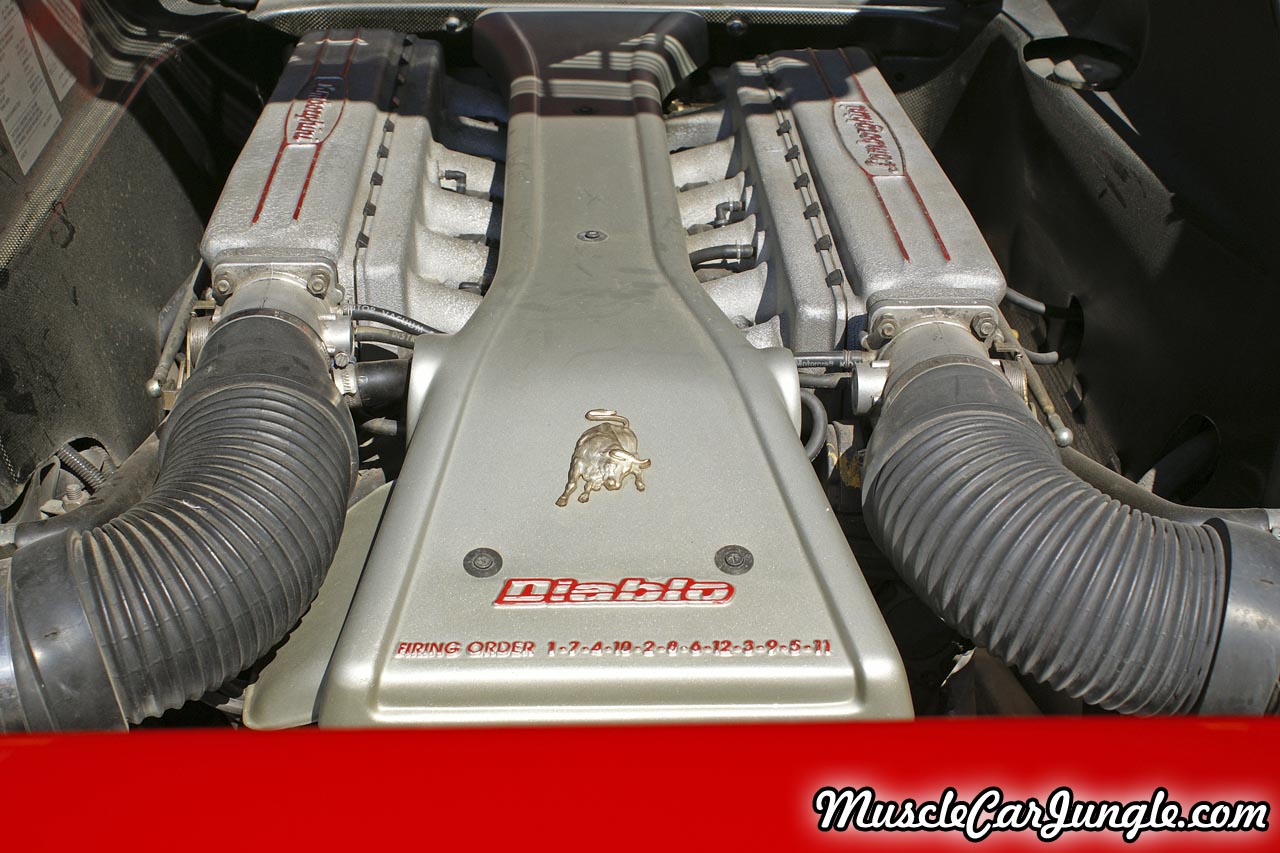 1994 Diablo VT V12 Engine