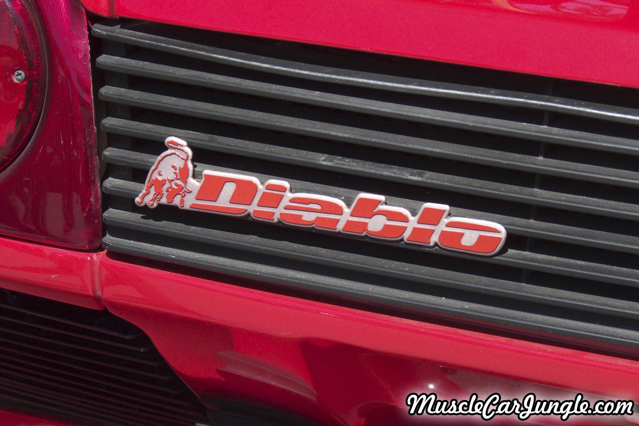 1994 Lamborghini Diablo Rear Insignia