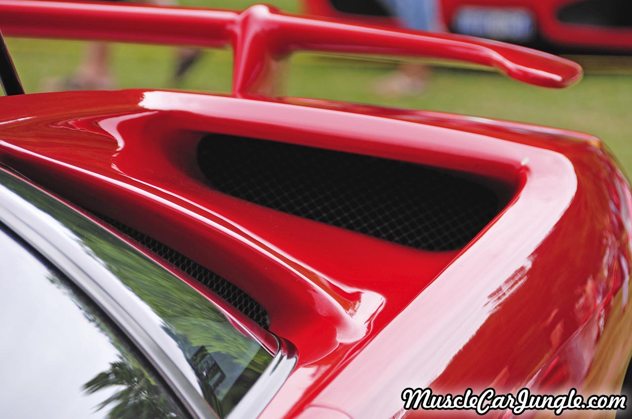 1994 Red Diablo Rear Air Intake