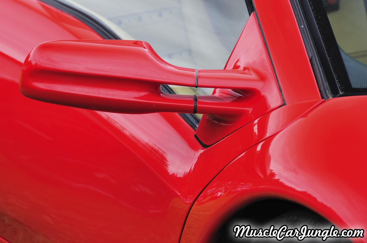 1994 Red Diablo Side Mirror