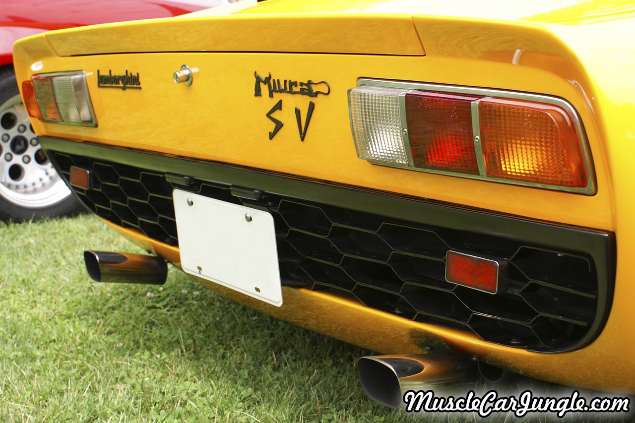 1971 Miura SV Rear Panel