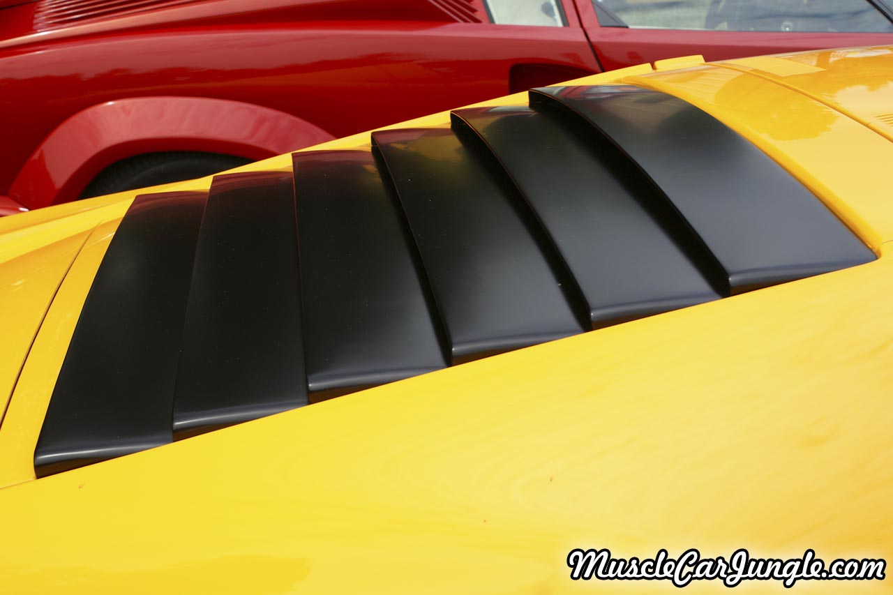 1971 Miura SV Rear Window Louvers