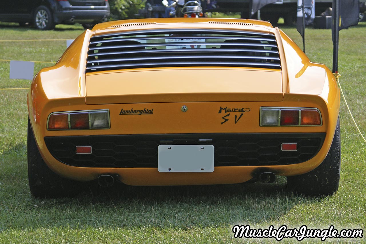 1971 Miura SV Rear