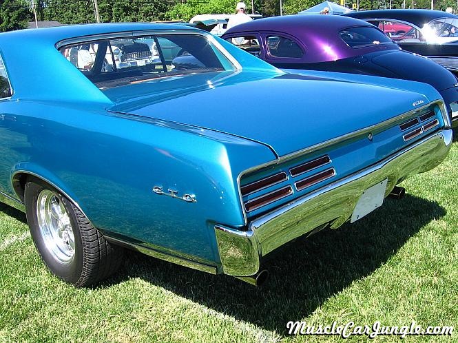 1967 Pontiac GTO Rear Three Quarters
