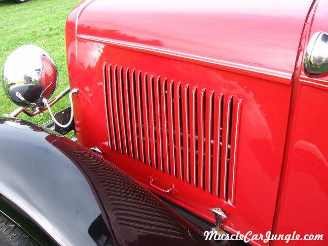 1932 Ford Model A Pickup Truck Louvered Hood