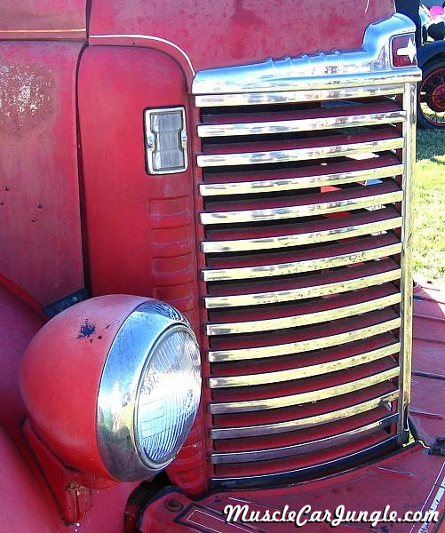 1947 International Fire Truck Grill