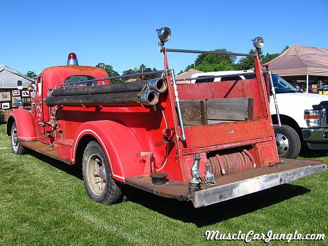 1947 International Fire Truck Left Side