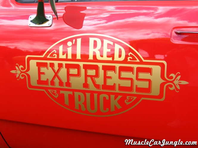 1979 Little Red Express Truck Door Decal